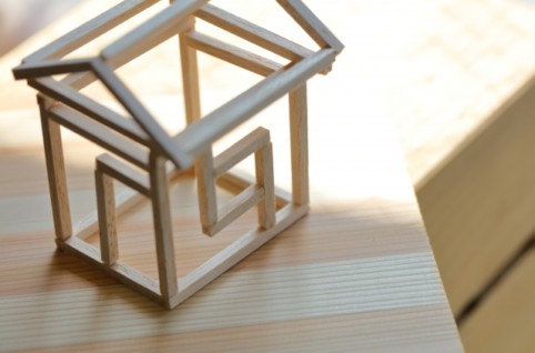 木造軸組住宅の模型